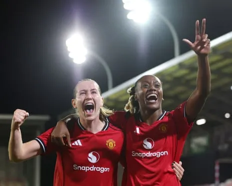 Elisabeth Terland Hat-Trick Propels United Through to Women's Champions League Main Draw
